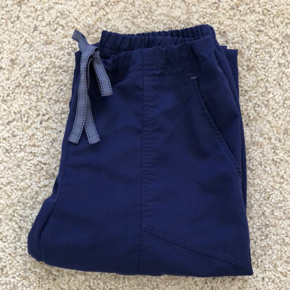 Women’s navy blue scrub pants